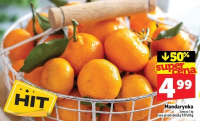 Mandarynka promocja w TOPAZ