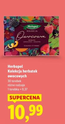 Herbata owocowa Kolekcja  promocja w Lidl