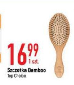 Szczotka do w艂os贸w bambusowa Top choice promocja