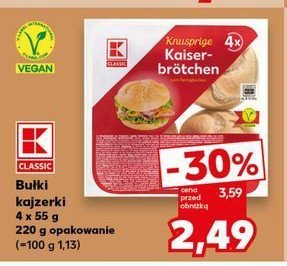 Bu艂ki kajzerki K-classic promocja