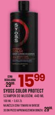Szampon do włosów Syoss Color Protect 440 ml promocja w Drogerie Natura