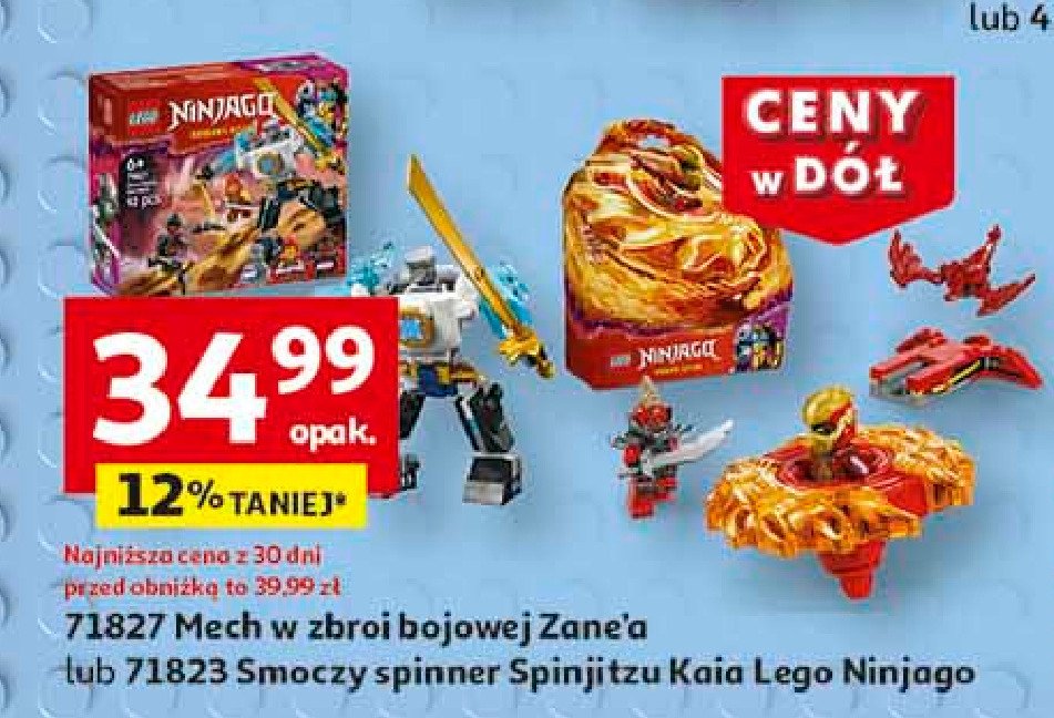 Klocki 71823 Lego ninjago promocja w Auchan