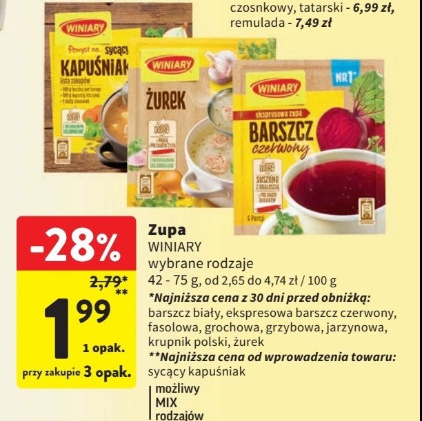 Sycący kapuśniak Winiary pomysł na ... promocja