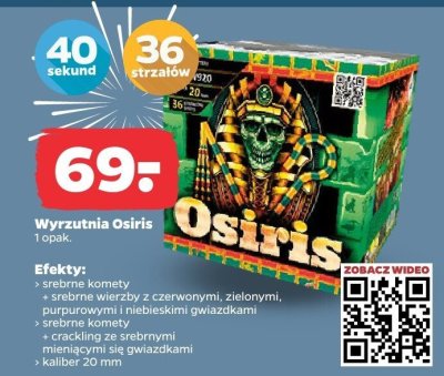 Wyrzutnia Osiris promocja w Netto