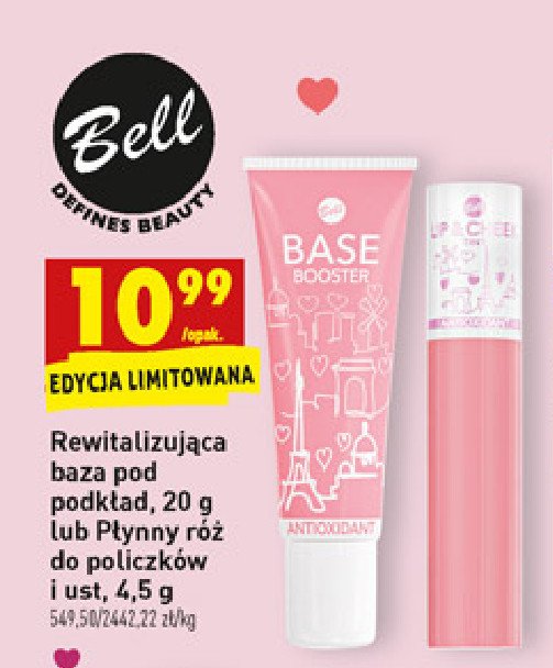 Róż do policzków Bell defines beauty promocja