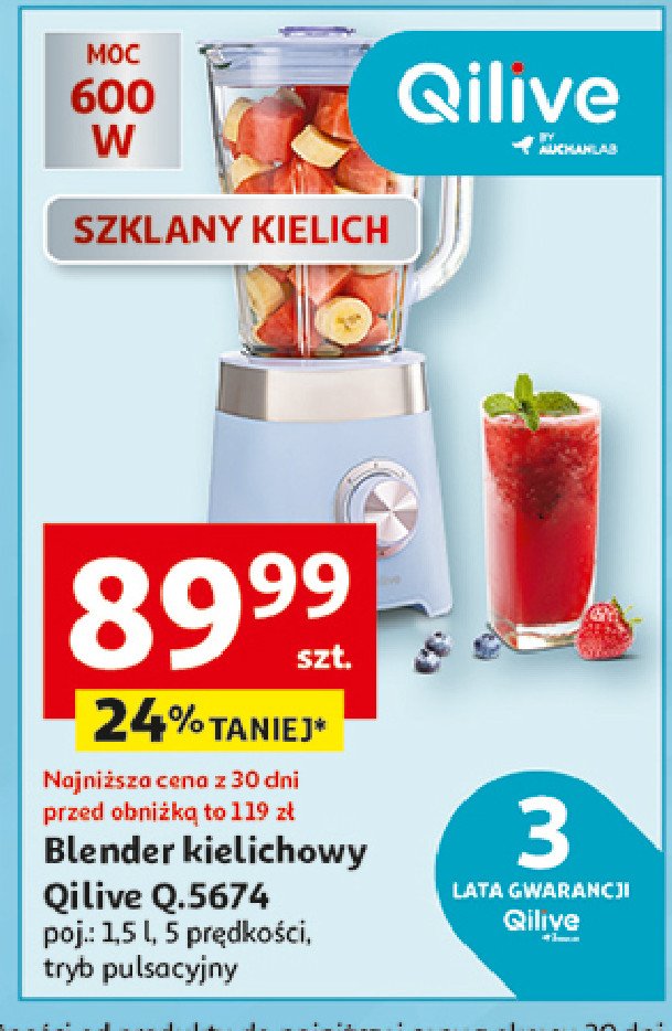 Blender q.5674 Qilive promocja w Auchan