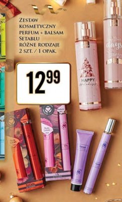 Zestaw kosmetyczny Perfum + Balsam SeTaBlu różne rodzaje 2 szt. / 1 opak. promocja w Dino