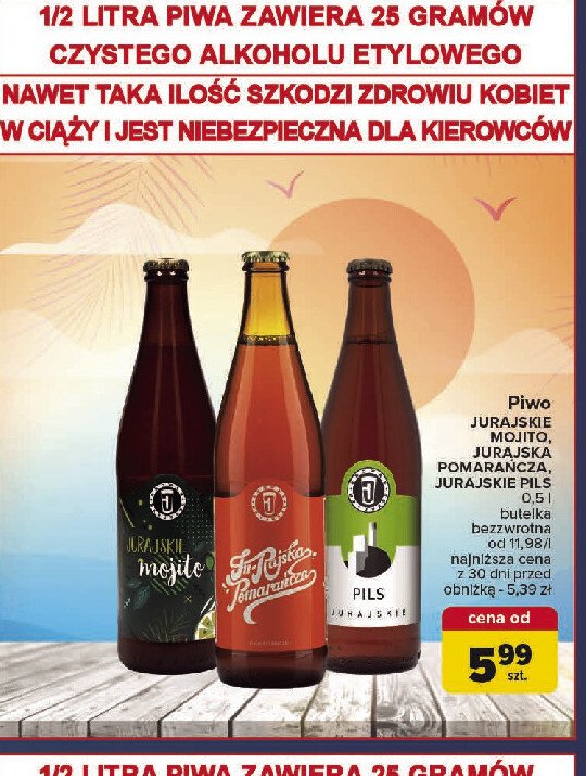 Piwo Jurajskie pils promocja