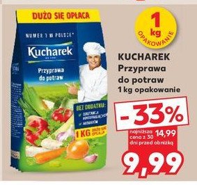 Przyprawa do potraw Kucharek promocja w Kaufland