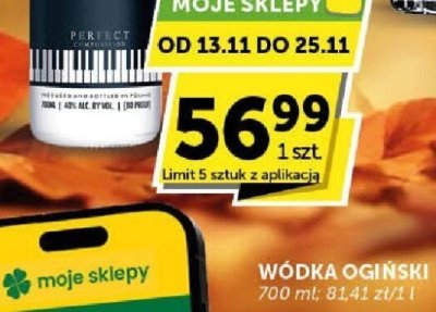 Wódka Ogiński promocja w ABC