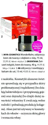 Krem do twarzy odżywczy z olejkiem z dzikiej róży Miya my wonder balm Miya cosmetics promocja