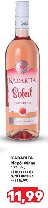 Wino KADARITA SOLEIL STRAWBERRY promocja