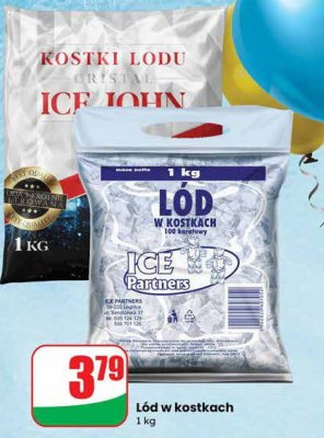 Lód w kostkach Aqua rosa promocja w Dino