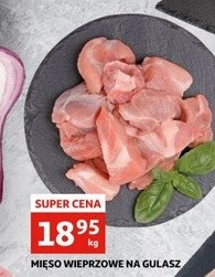 Mięso wieprzowe na gulasz promocja w Stokrotka