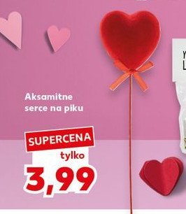 Serce z filcu na piku promocja