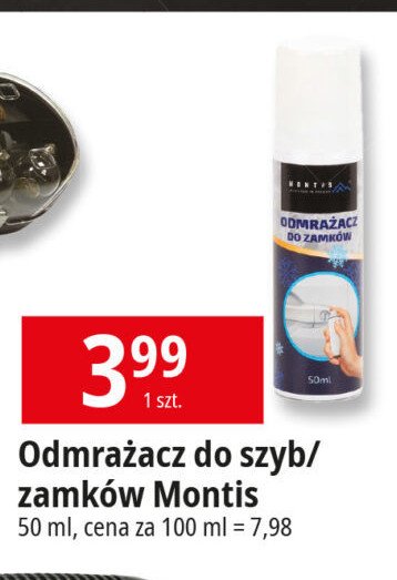 Odmrażacz do zamków MONTIS promocja w Leclerc