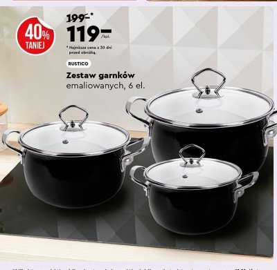 Zestaw garnk贸w promocja w Biedronka