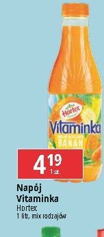 Sok marchew-jabłko-banan Hortex vitaminka promocja