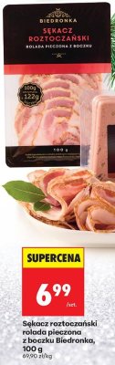 Sękacz roztoczański rolada pieczona z boczku promocja w Biedronka