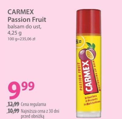 Balsam CARMEX Passion Fruit balsam do ust promocja w Hebe