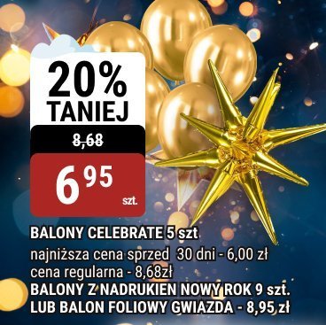 Balony Celebrate 5 szt promocja w bi1
