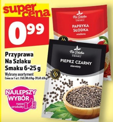 Przyprawa na szłaku smaku 6-25 g promocja w TOPAZ