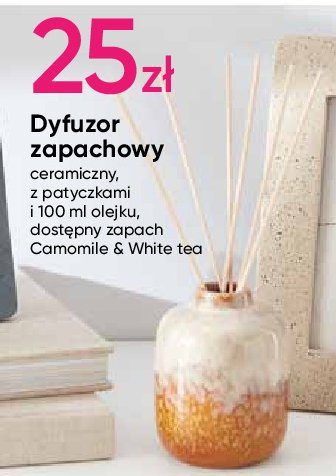 Dyfuzor zapachowy camomile & white tea promocja