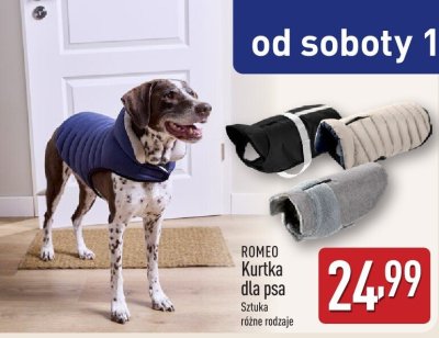 Kurtka dla psa ROMEO promocja w Aldi