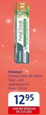 Pasta do zębów Himalaya Total Fresh promocja w Drogerie DM
