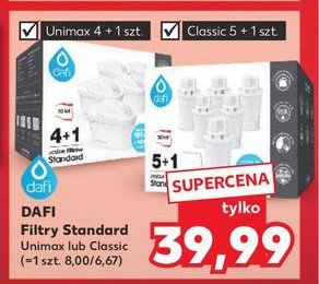 Zestaw wkładów classic Dafi promocja w Kaufland