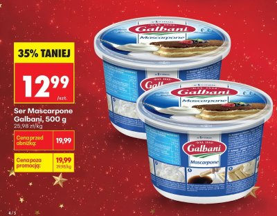 Ser Mascarpone 500g promocja w Biedronka