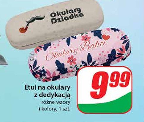 Etui na okulary - dzień babci promocja w Dino