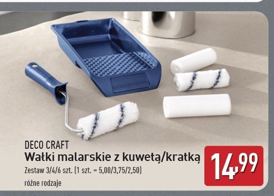 Wałki malarskie Deco craft promocja