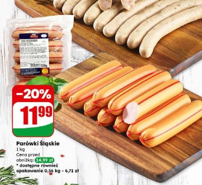 Parówki Śląskie promocja w Dino
