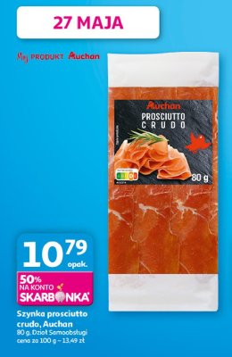 Prosciutto crudo Auchan promocja