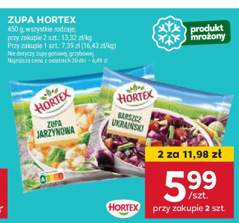 Zupa jarzynowa Hortex promocja