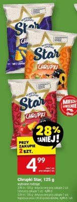 Chrupki Star, 125 g promocja w Twój Market