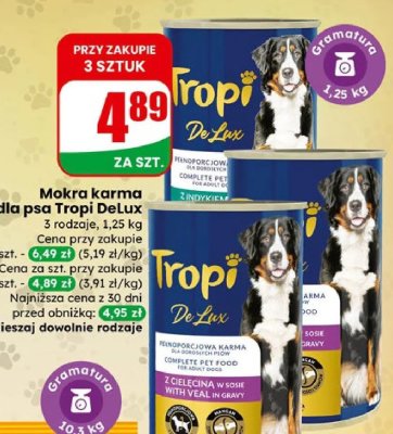 Mokra karma dla psa 3 rodzaje promocja w Dino