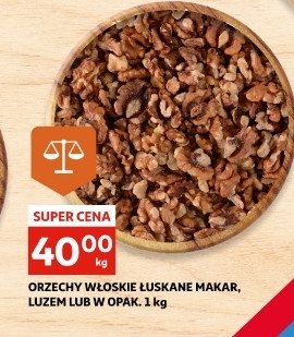 Orzech włoski łuskany Makar promocja