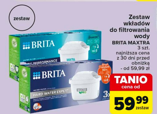 Wkład filtrujący pure performance (niebieski) Brita maxtra promocja