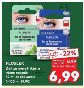 Żel ze świetlikiem z babką lancetowatą Floslek promocja w Kaufland