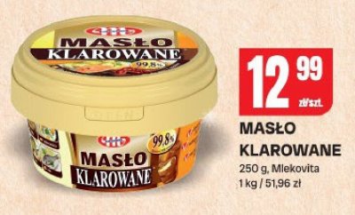 Masło klarowane Mlekovita promocja w Chorten