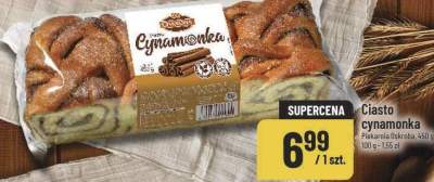 Ciasto cynamonka Oskroba promocja w POLOmarket