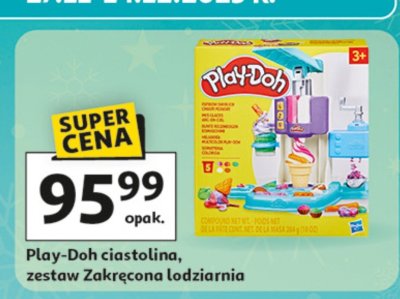 Play-Doh ciastolina, zestaw Zakręcona lodziarnia promocja w Auchan