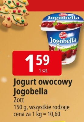 Jogurt owocowy Jogobella Zott promocja w Leclerc