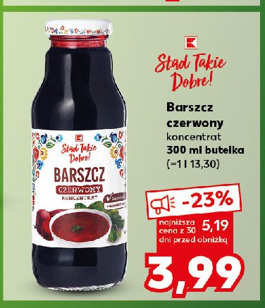 Barszcz czerwony K-classic stąd takie dobre! promocja