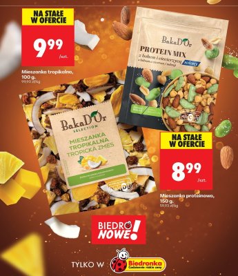 Mieszanka tropikalna Bakador Selection, 100 g promocja w Biedronka