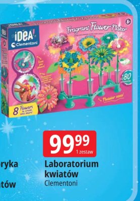 Laboratorium kwiatów Clementoni promocja w Leclerc