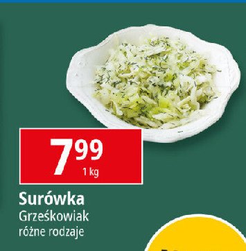 Surówka Grześkowiak promocja