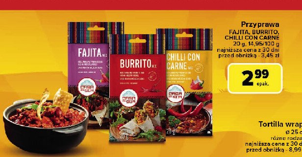 Przyaprawa fajita mix Casa de mexico promocja